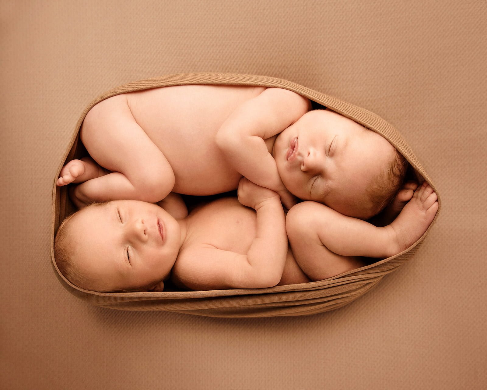 Adorable Newborn Rainbow Twins 11