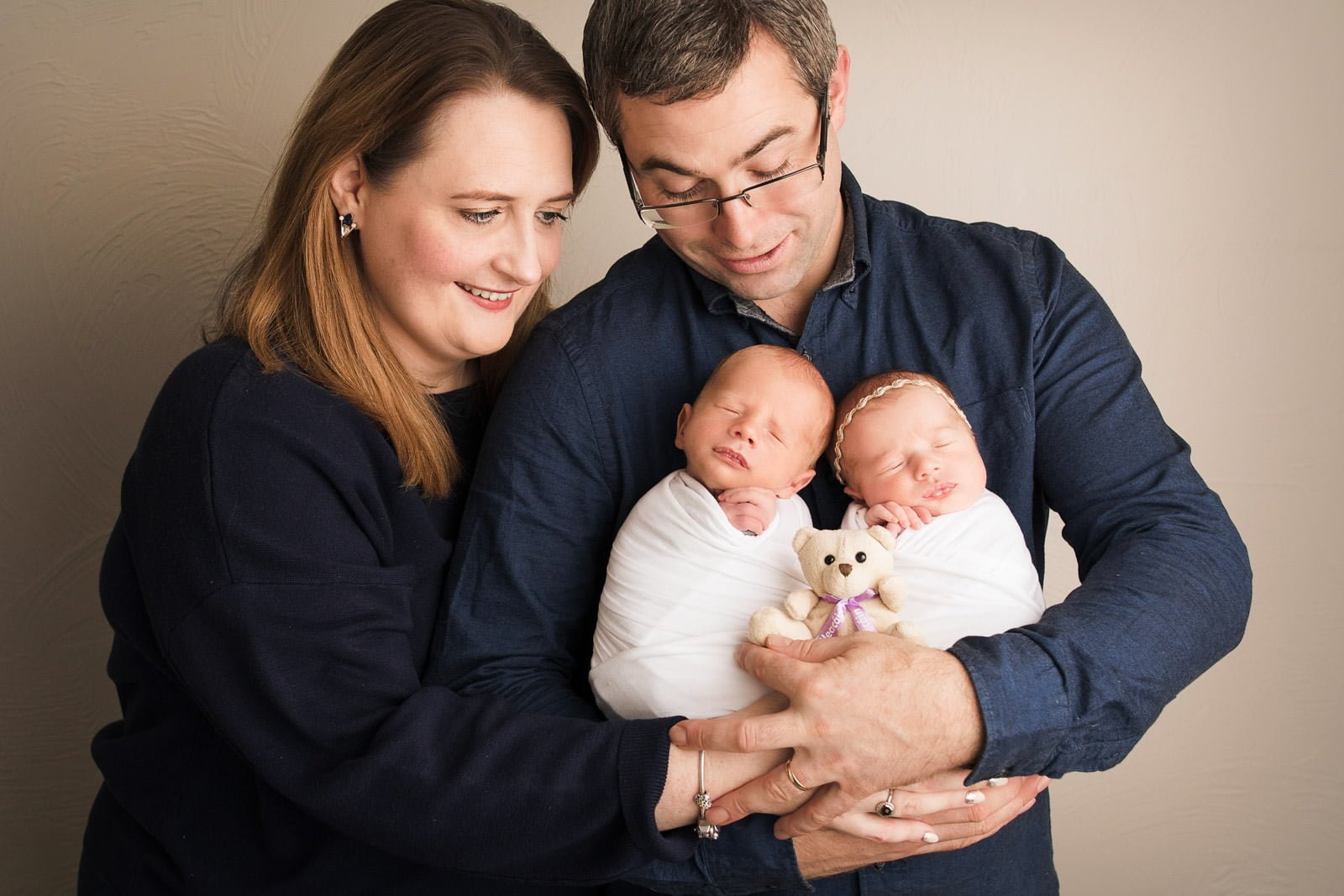 Adorable Newborn Rainbow Twins 13