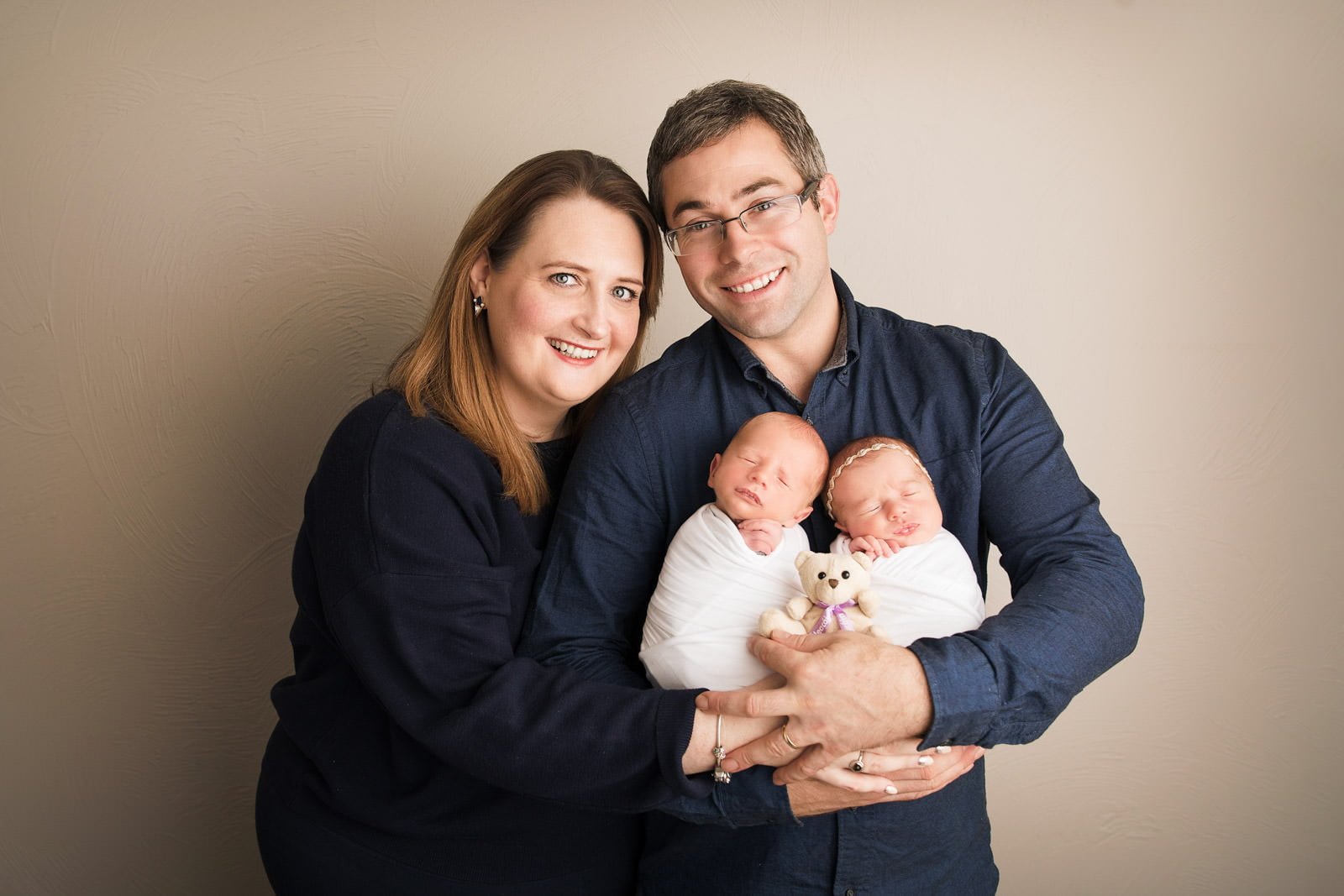Adorable Newborn Rainbow Twins 2